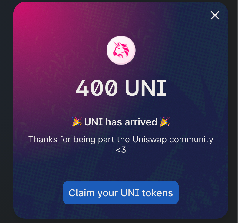 how-to-claim-uni-tokens-uniswap